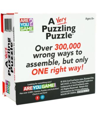 A Very Puzzling Puzzle