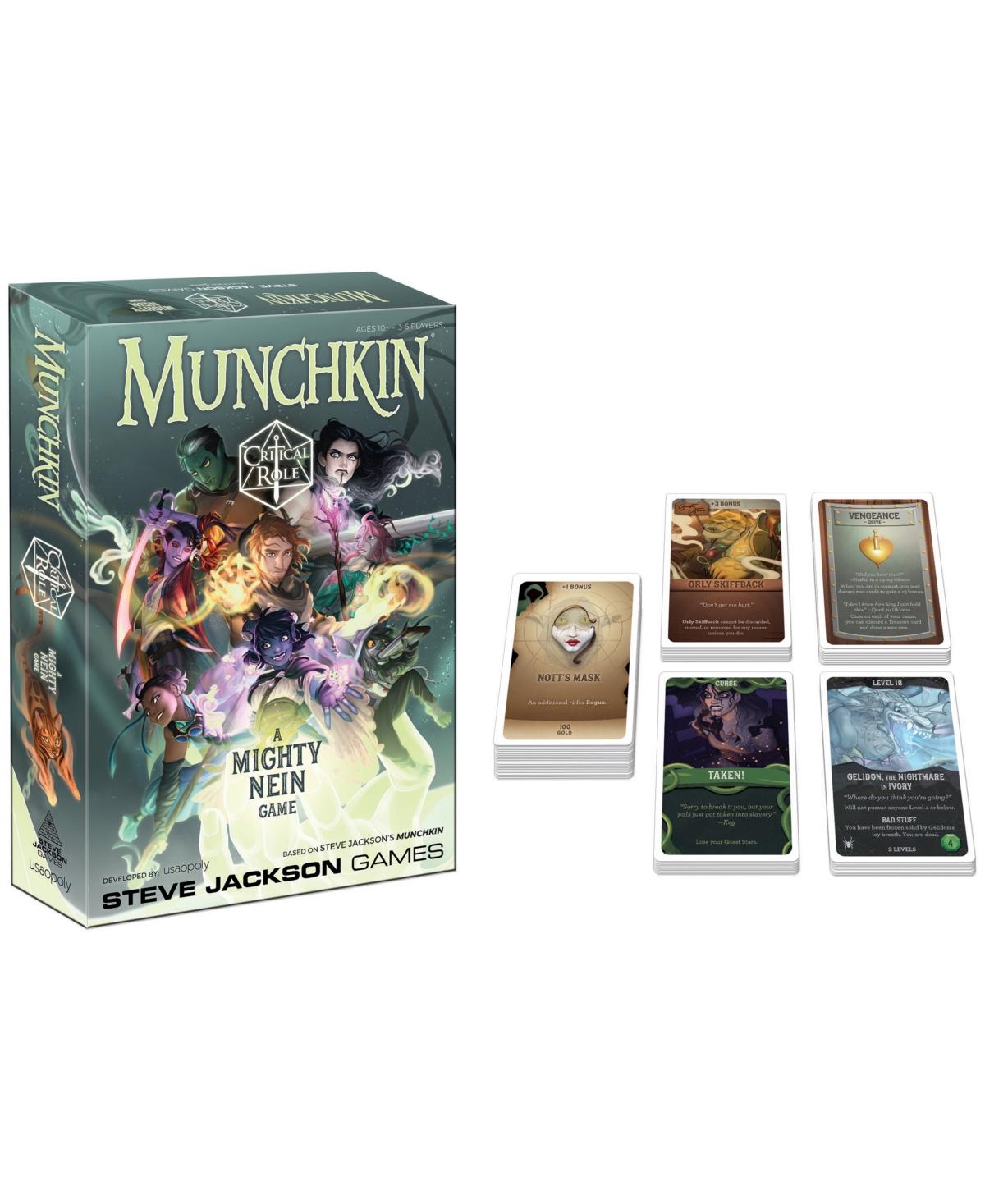 Shop University Games Usaopoly Munchkin Game Critical Role Edition In No Color
