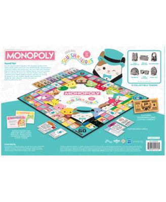 USAopoly Monopoly Game Original Squishmallows Collector's Edition