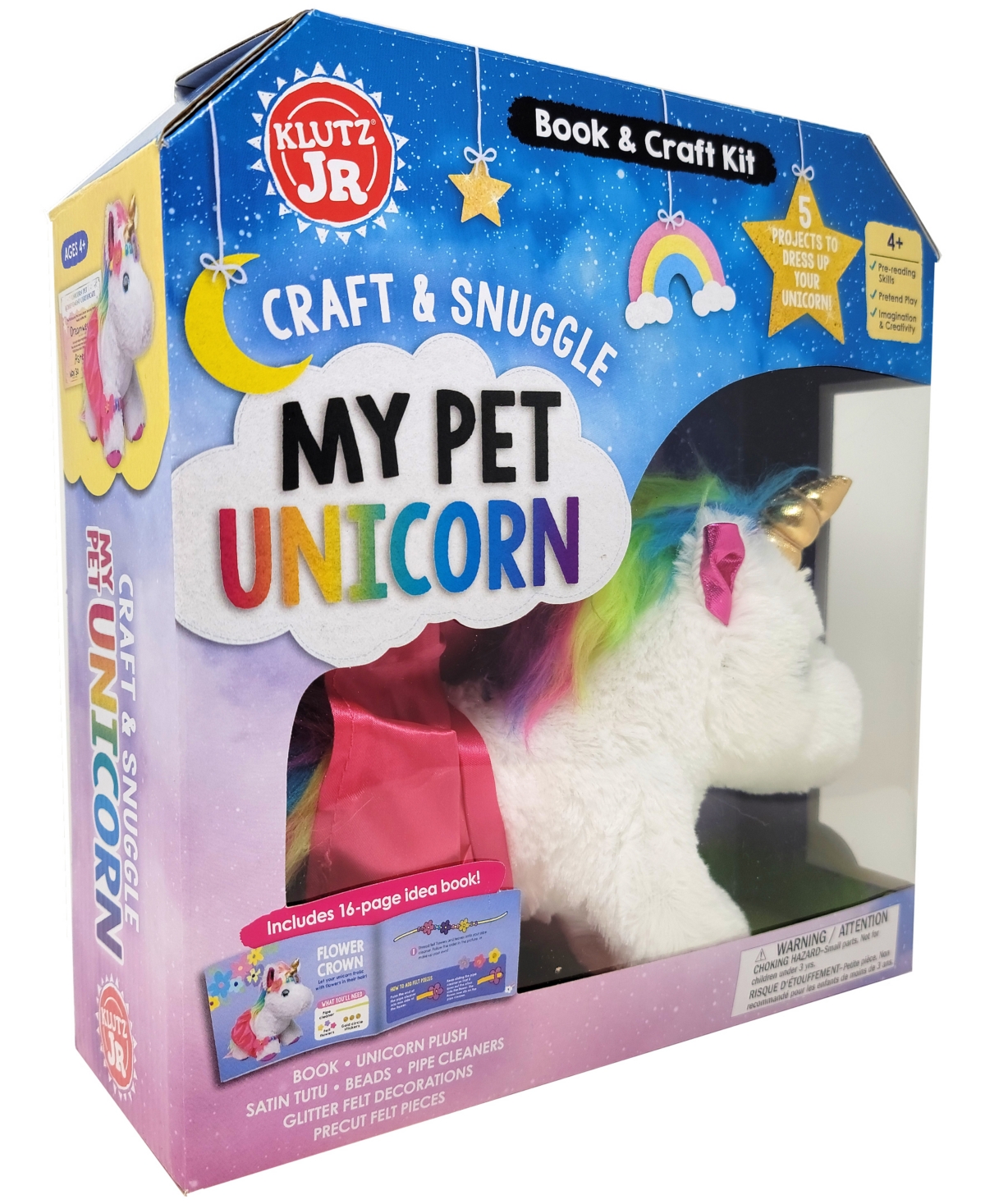 Klutz Babies' Jr. Craft Snuggle My Pet Unicorn Toy In No Color