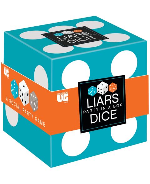 Игра в кости University Games Liar's Dice Party in A Box, от 8 лет