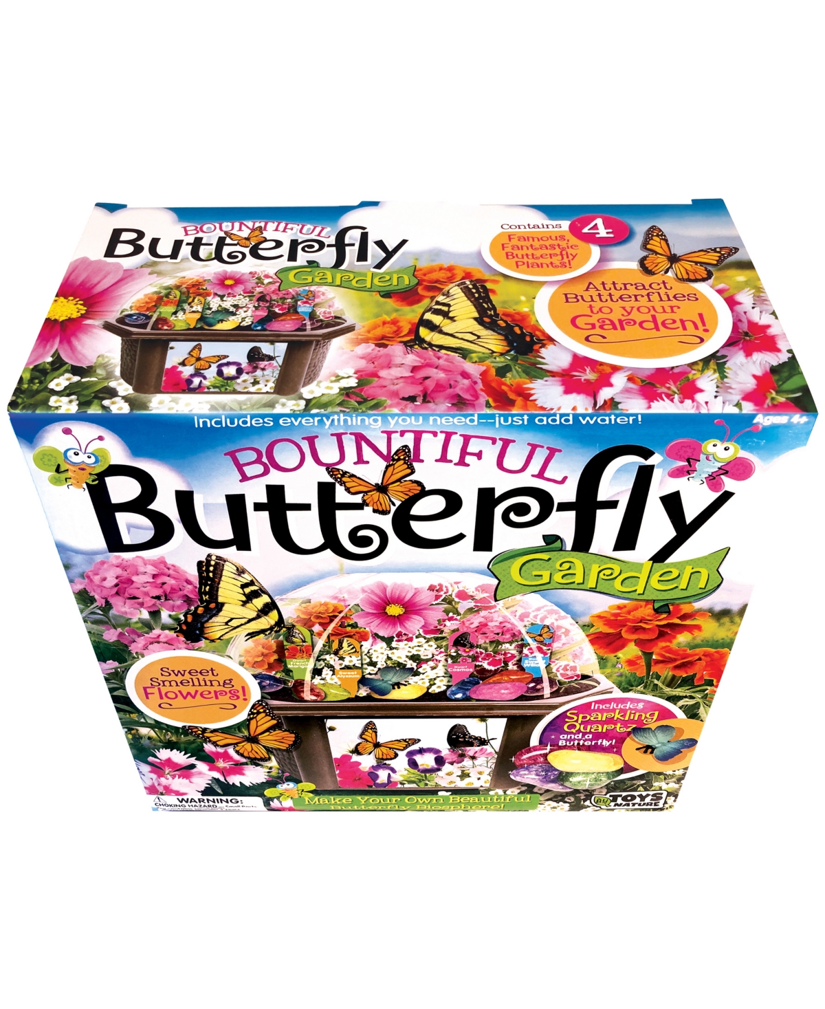 Shop Areyougame Toys By Nature Biosphere Terrarium Bountiful Butterfly Garden Plant Kit In No Color