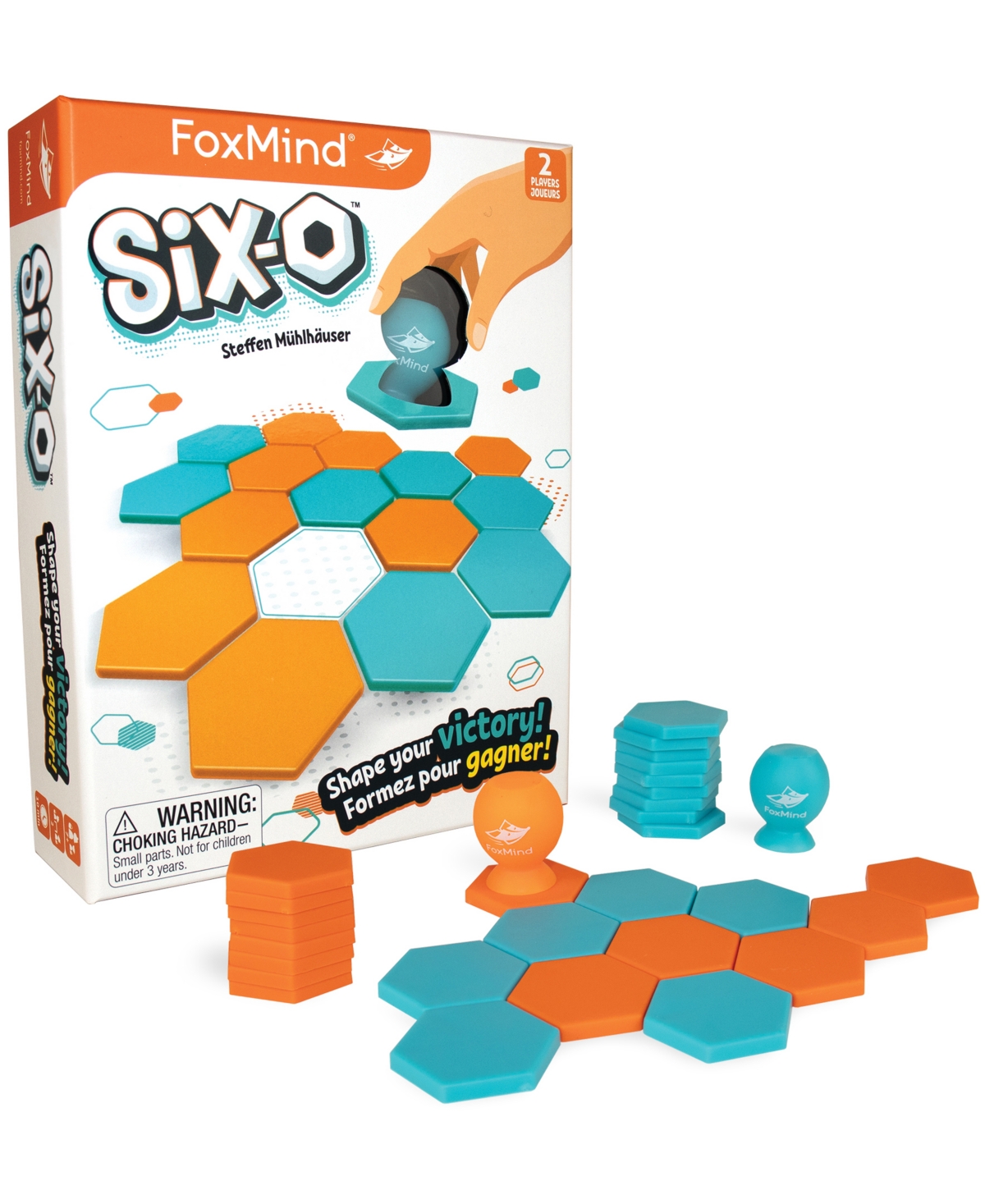 Shop University Games Foxmind Games Six-o Strategy Game In No Color