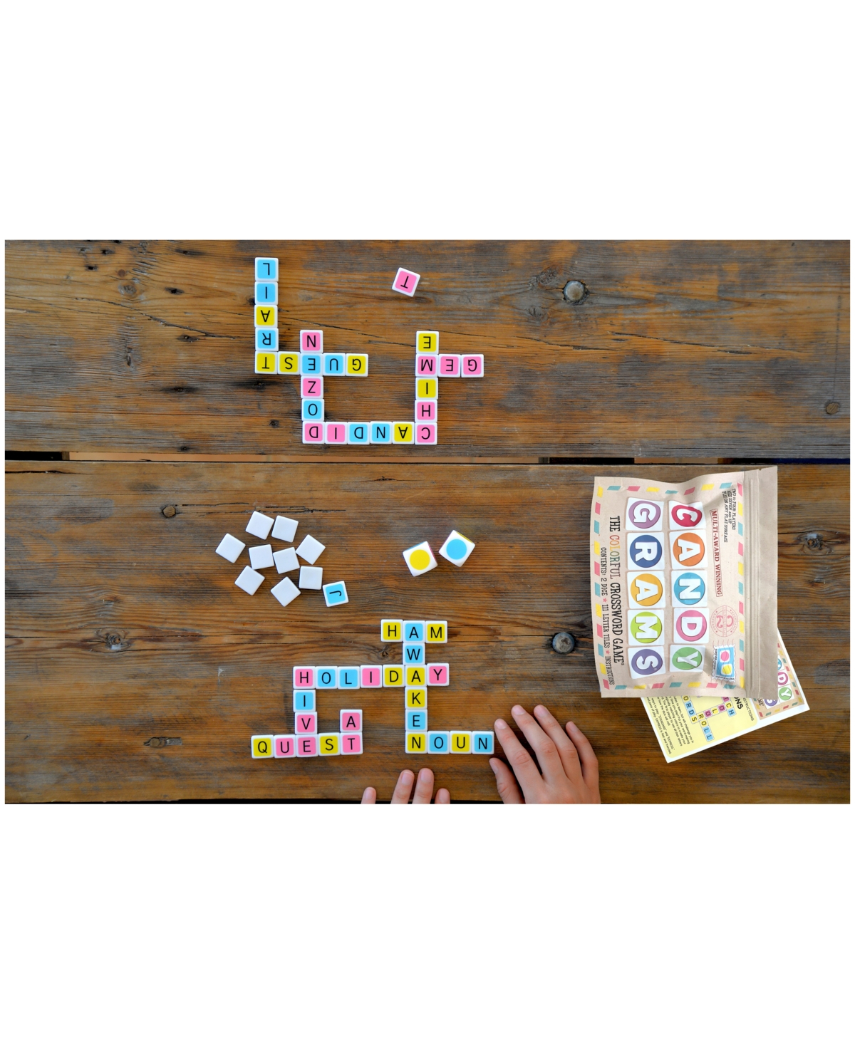University Games Candygrams Crossword Game In No Color