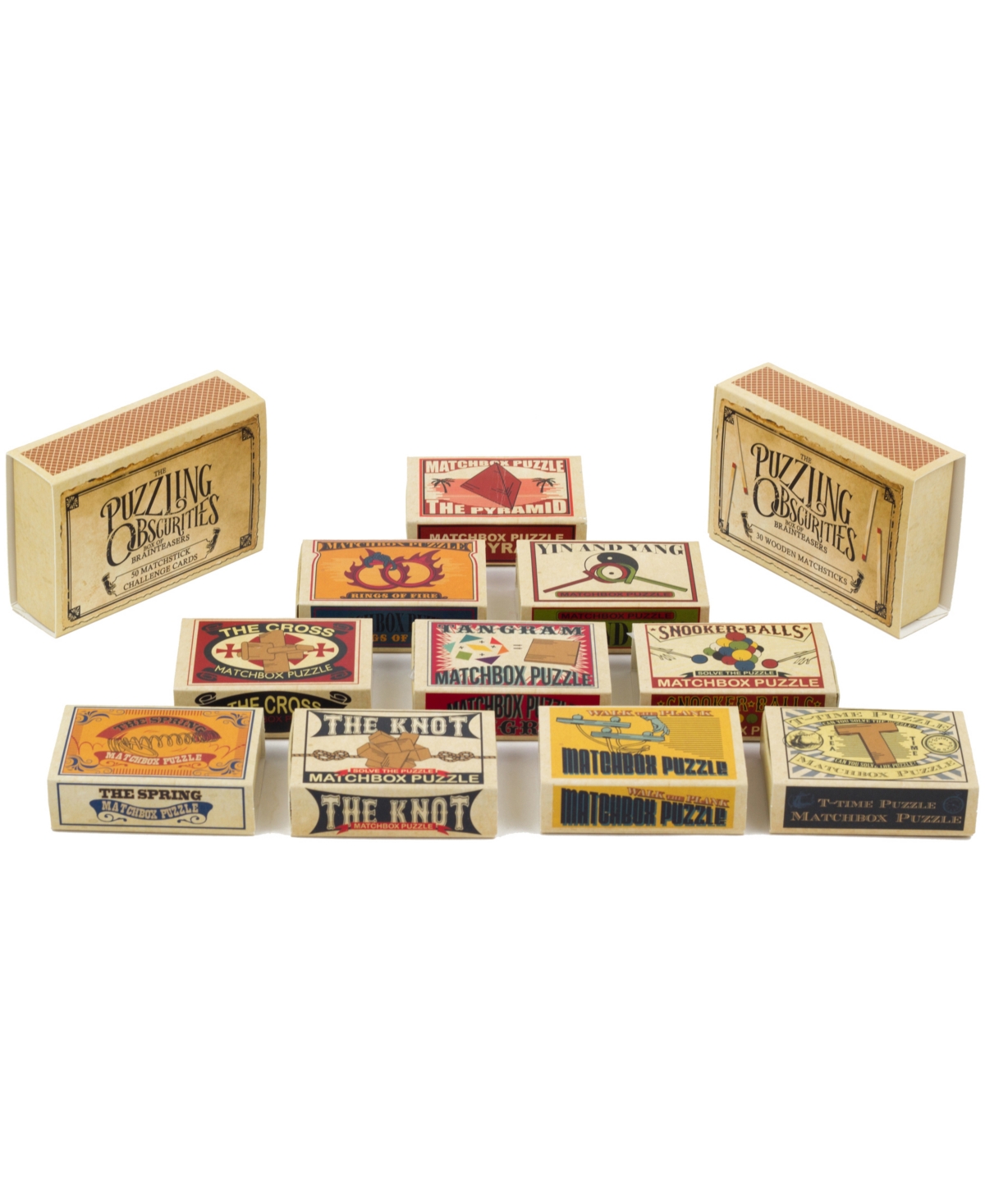 University Games Professor Puzzle The Puzzling Obscurities Box Of Brainteasers In No Color