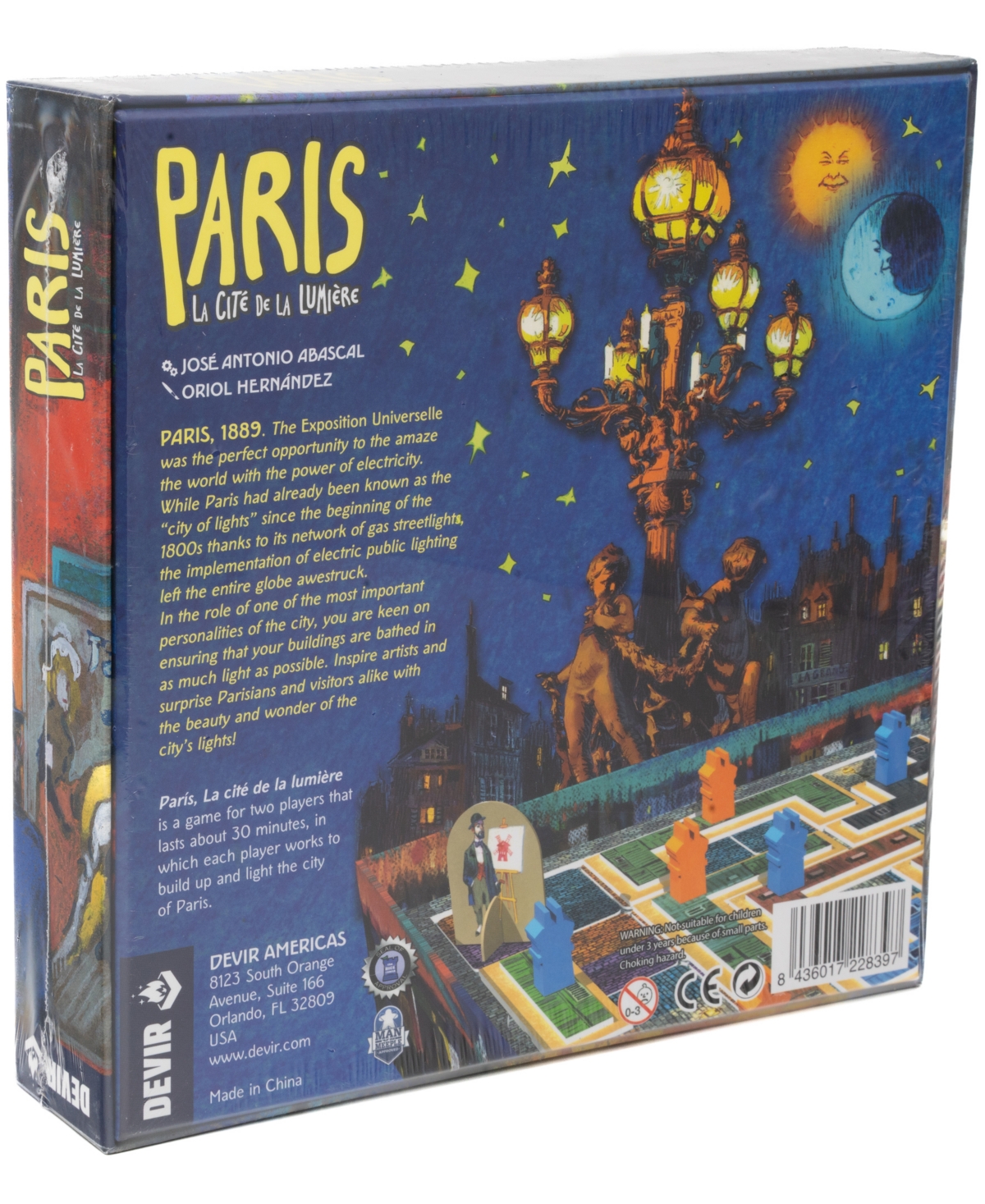 Shop University Games Devir Paris La Cite De La Lumiere Game In No Color
