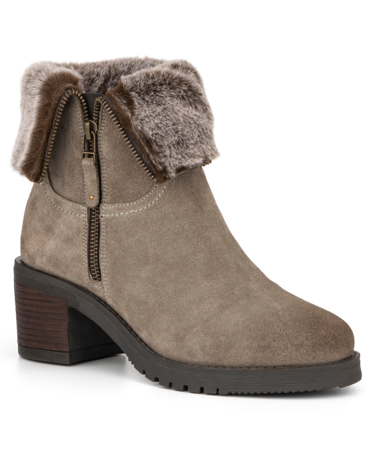 Женские ботинки Vintage Foundry Co Jeanette Bootie, цвет: Серо-коричневый — фото 1