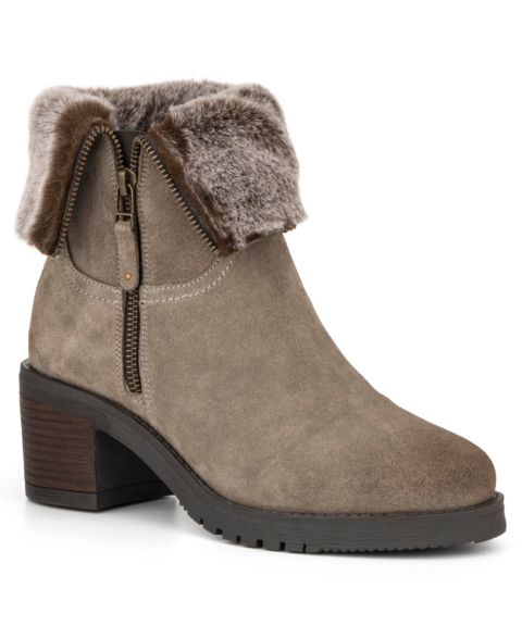 Женские ботинки Vintage Foundry Co Jeanette Bootie, цвет: Серо-коричневый