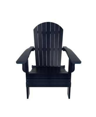 Outdoor Patio All-weather Folding Adirondack Chair