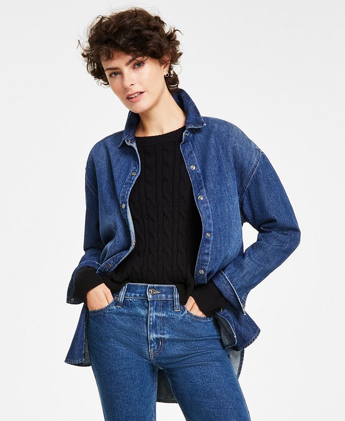 Cotton on Women's Oversized Denim Jacket