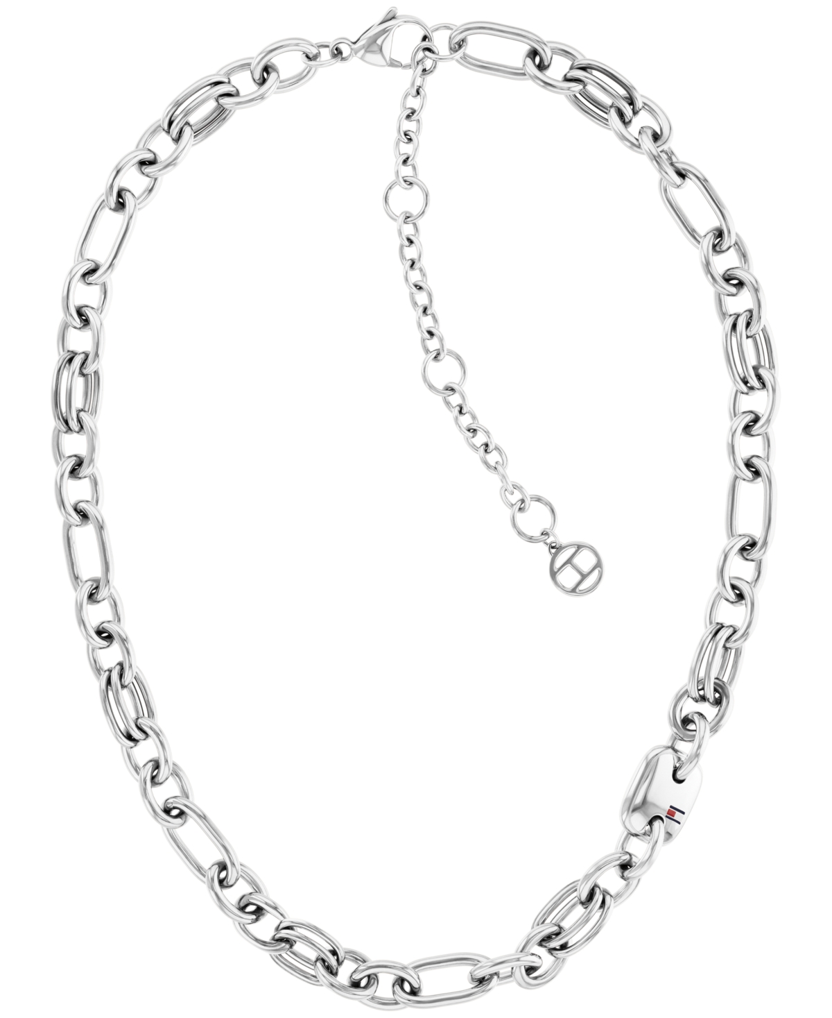 Tommy Hilfiger Women's Stainless Steel Chain Necklace In Silver