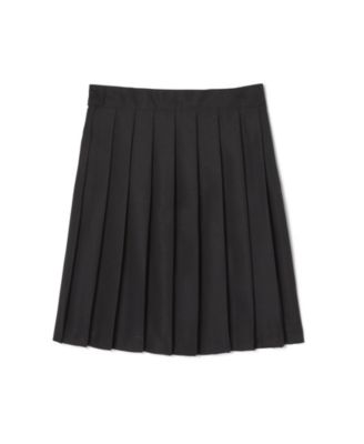 Big Girls Adjustable Waist Mid-Length Pleated Skirt
