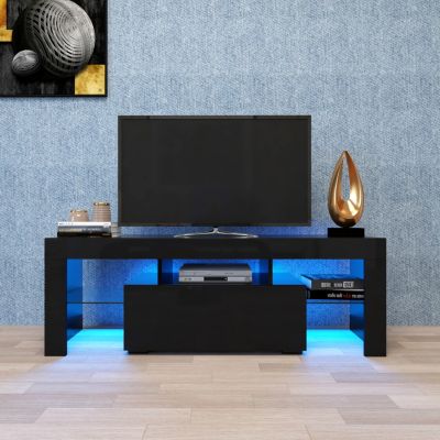 Streamdale RGB LED TV Stand for Gaming/Flat Screens