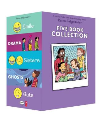 Raina Telgemeier Collection Box Set (Smile, Drama, Sisters, Ghosts ...