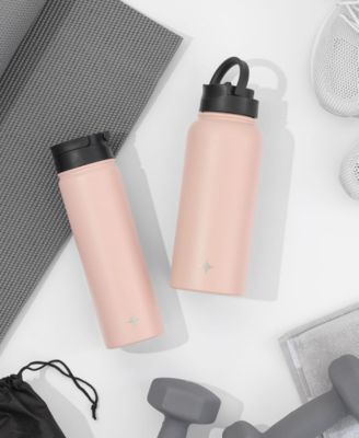 Water Bottle with Flip Lid, Sport Straw Lid, 32 oz