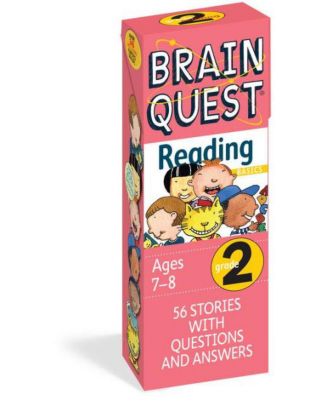 Barnes & Noble Brain Quest 2nd Grade Reading Q&A Cards: 56 Stories