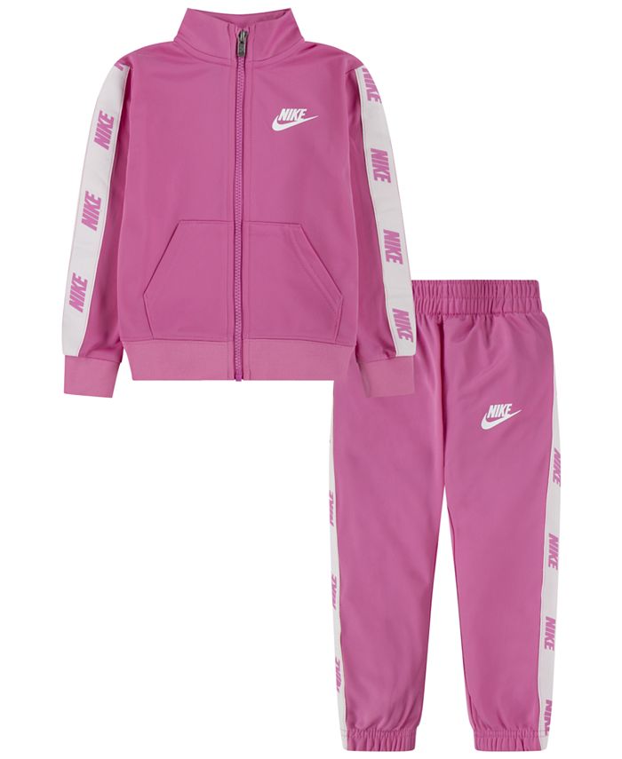 Nike Toddler Girls Sportswear Tricot Jacket and Pants, 2 Piece Set - Macy's