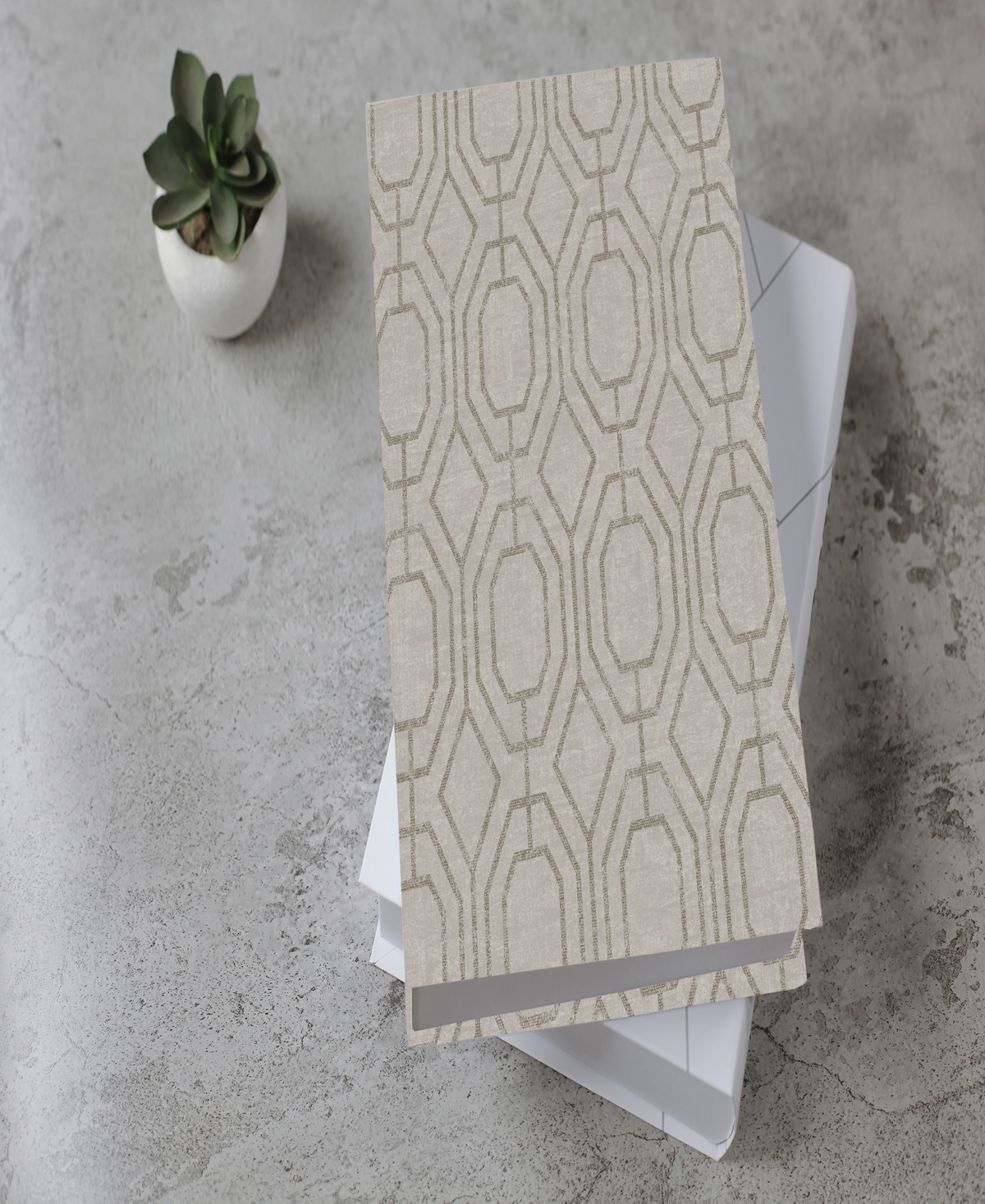 Shop Transform Geo Peel And Stick Wallpaper In Natural