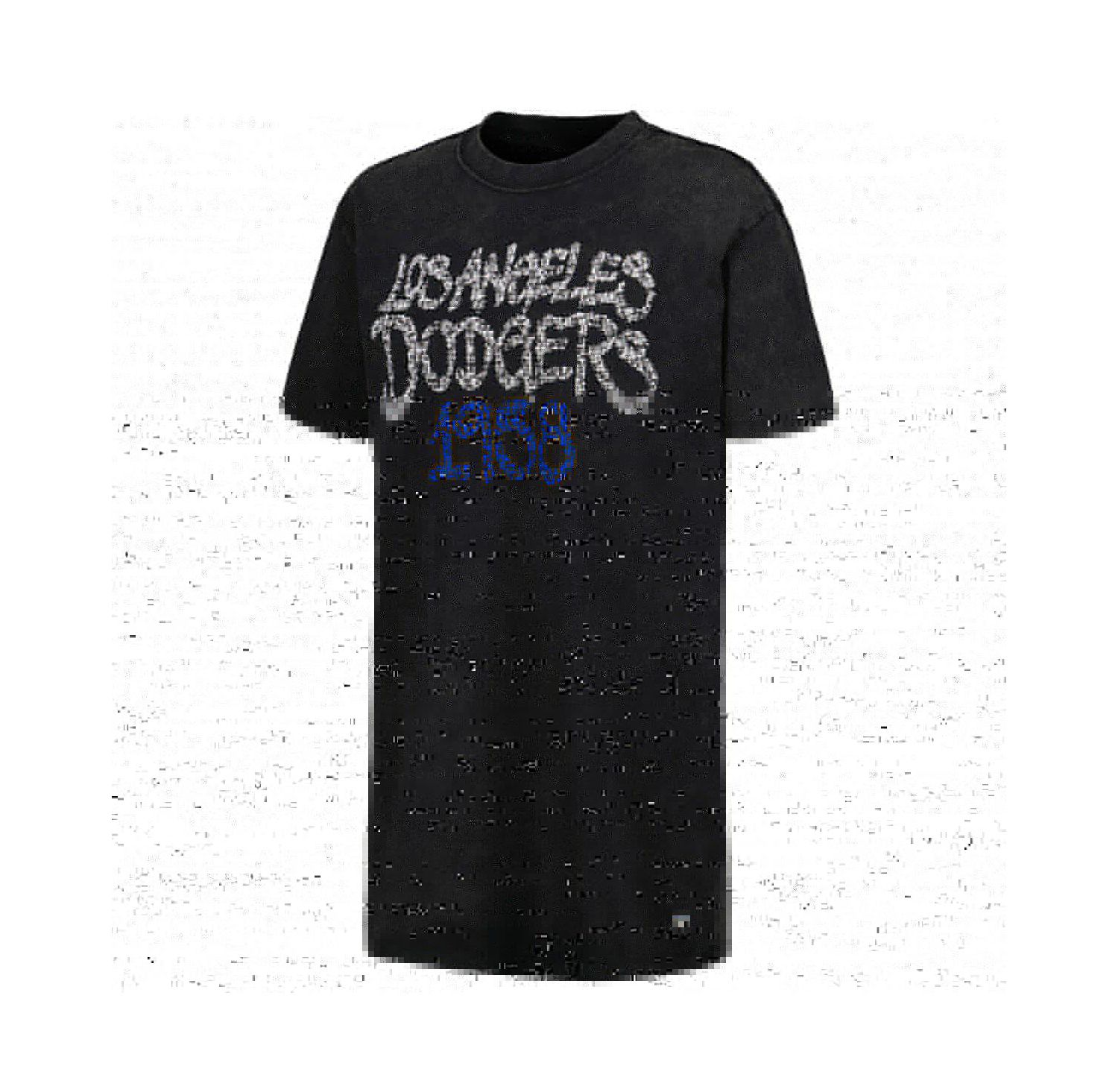 Women's Black Los Angeles Dodgers T-shirt Dress