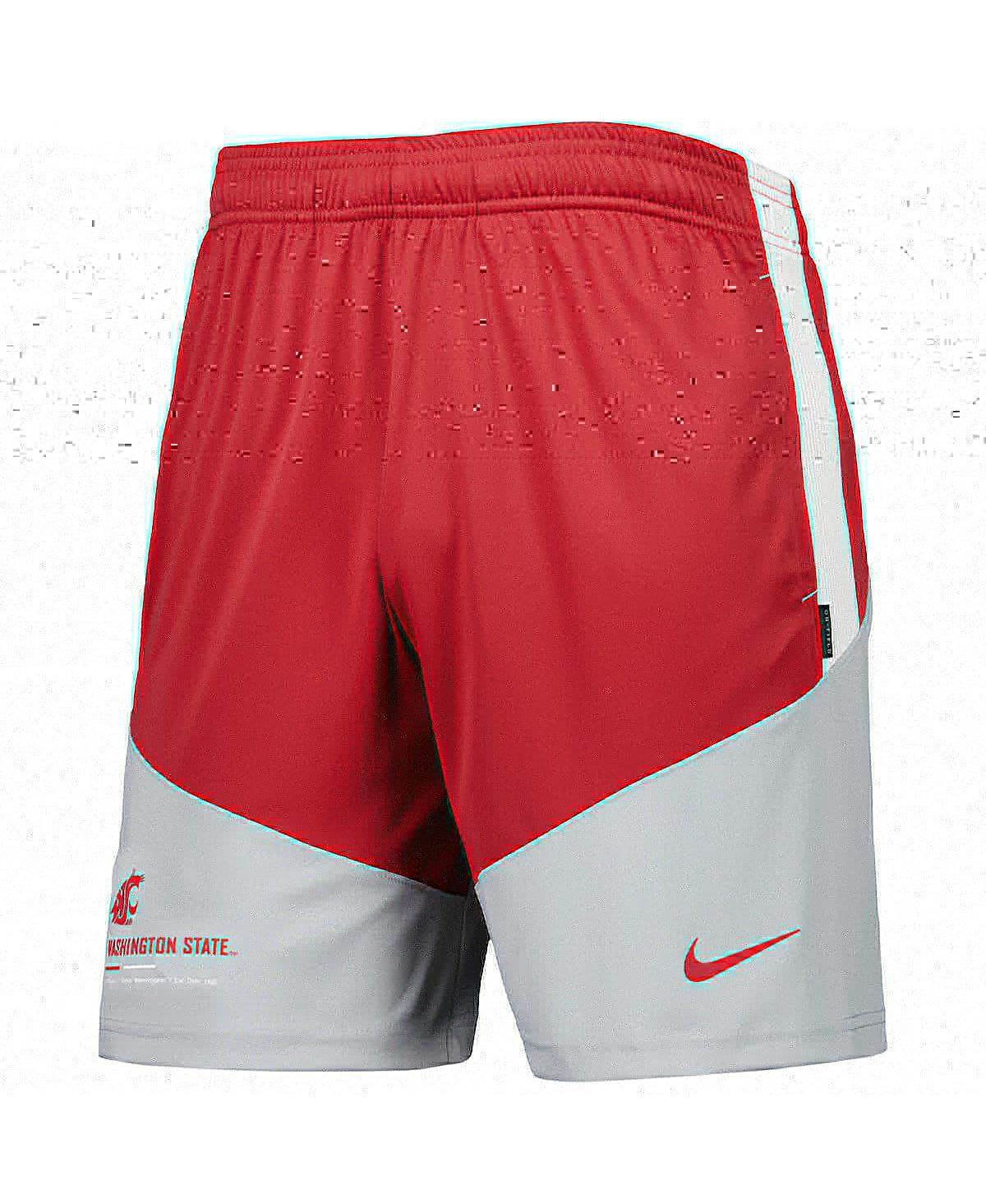Men's Nike Gray Washington State Cougars Performance Player Shorts - Gray