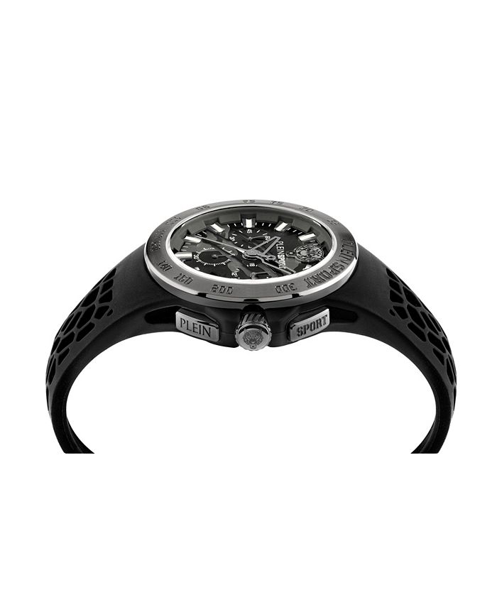 Plein Sport Thunderstorm Black Chronograph Watch 43mm