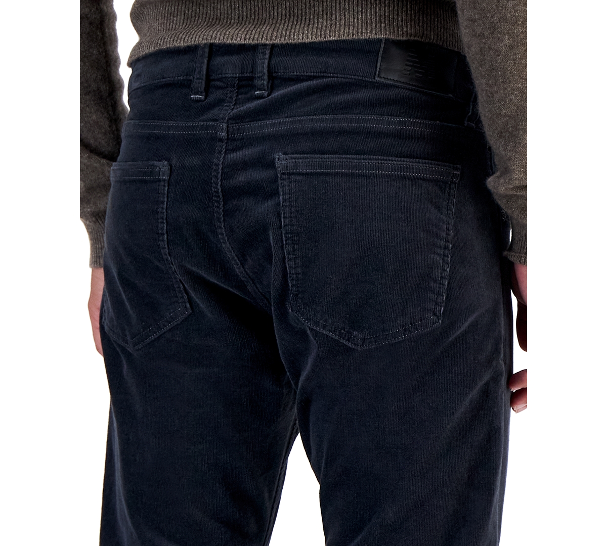 Shop Matinique Men's Mapete Regular-fit Corduroy Jeans In Black Oyster