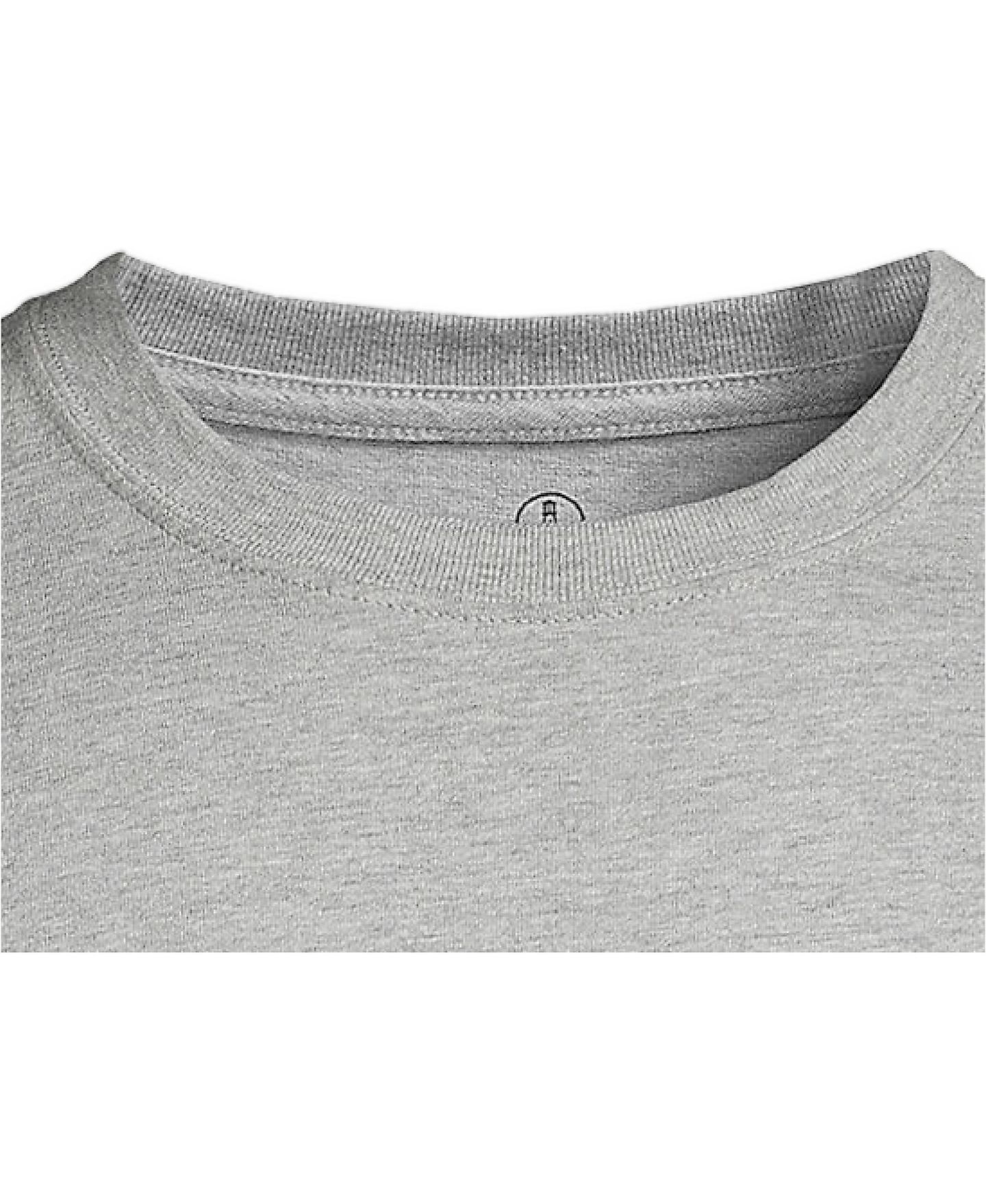 Мужская футболка Lands' End Short Sleeve Super, цвет: Серый меланжевый — фото 11