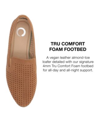 Women's Lucie Perforated Slip On Loafers