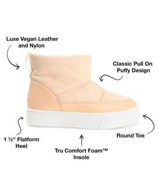 Women's Sethie Platform Cold Weather Puffer Booties