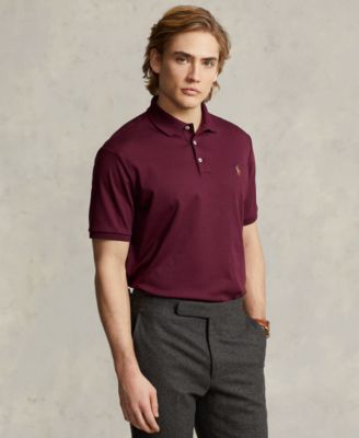 폴로 랄프로렌 Polo Ralph Lauren Mens Custom Slim Fit Soft Cotton Polo Shirt