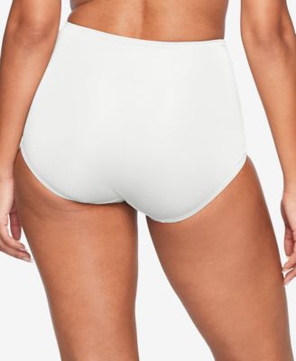 Warners&reg; No Pinching No Problems&reg; Dig-Free Comfort Waist with Lace Microfiber Brief RS7401P