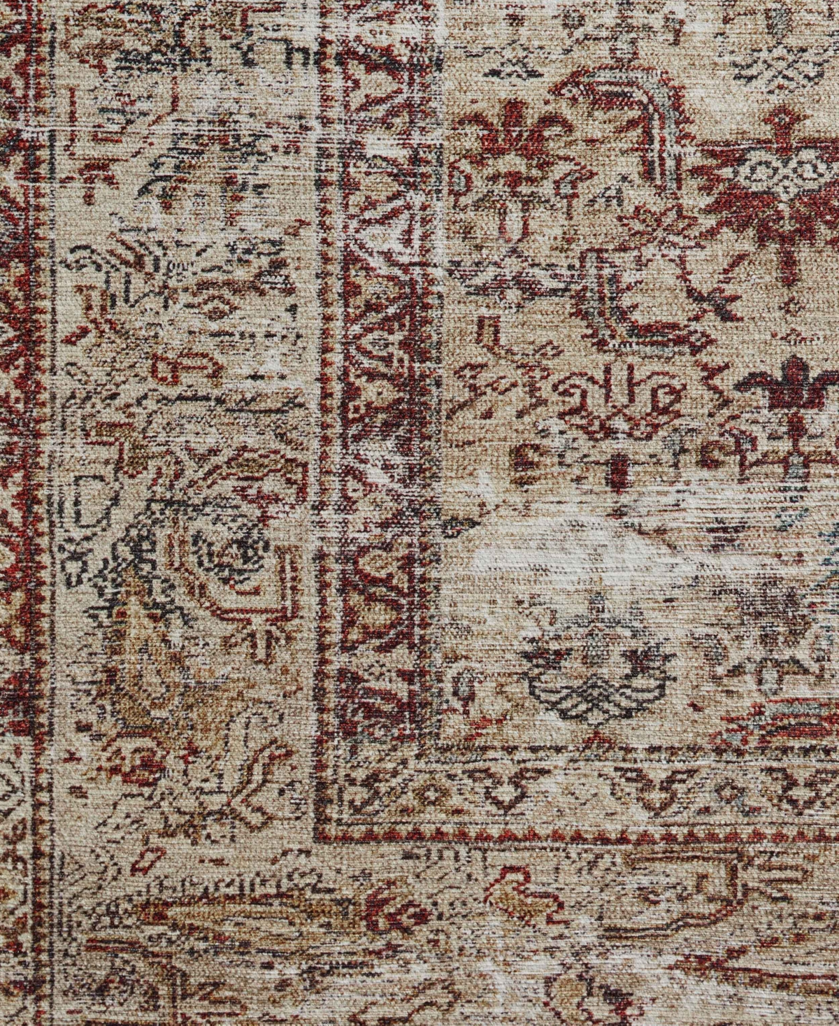 Amber Lewis Loloi Georgie Ger-04 3' 12' Area Rug - Beige