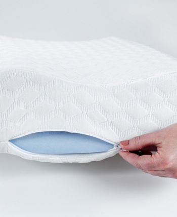 Therapedic Premier Contour Comfort Traditional Memory Foam Bed Pillow,  Standard/Queen - Macy's