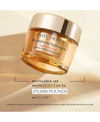Revitalizing Supreme+ Youth Power Cream Moisturizer with Hyaluronic Acid & Peptides, 2.5 oz.