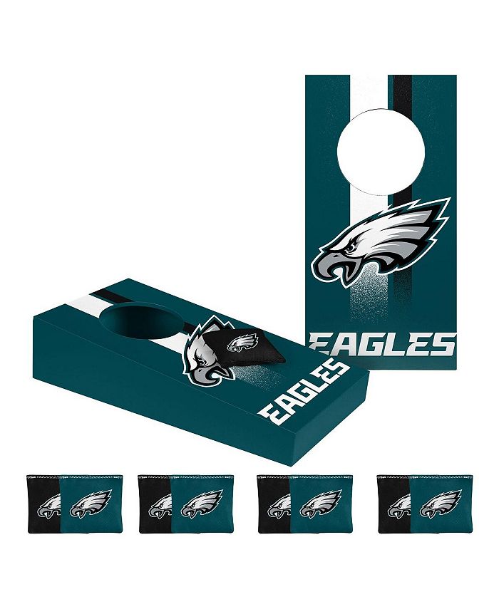 Autocollant Vinyle Vintage Philadelphia Eagles Pour Planche De Cornhole - Motif Bois, Marron, Enveloppe Complète