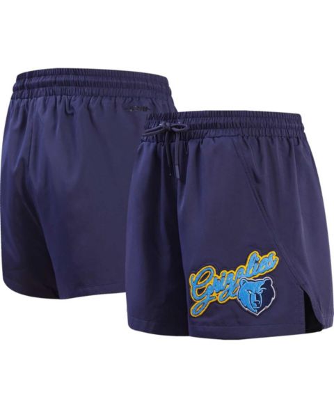 Женские шорты Pro Standard Navy Memphis Grizzlies Script Woven