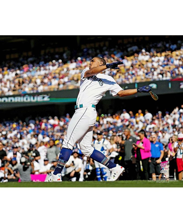 Fanatics Authentic Julio Rodriguez Seattle Mariners Unsigned Follows  Through at Bat in the T-Mobile Home Run Derby 11 x 14 Photograph - Macy's