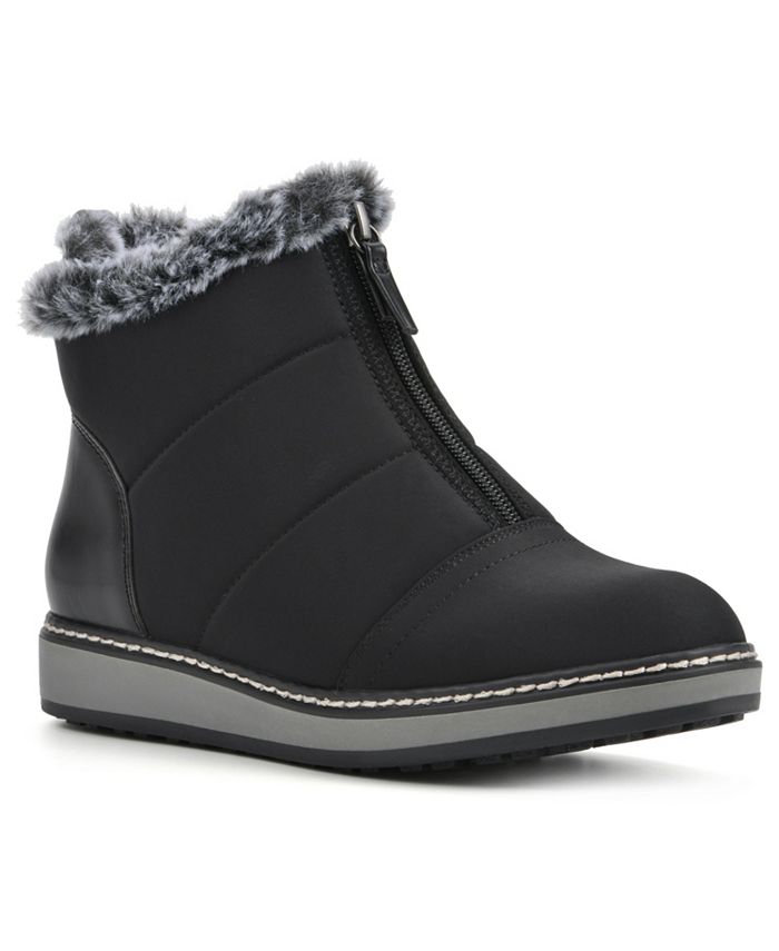 Macy's winter white best sale boots