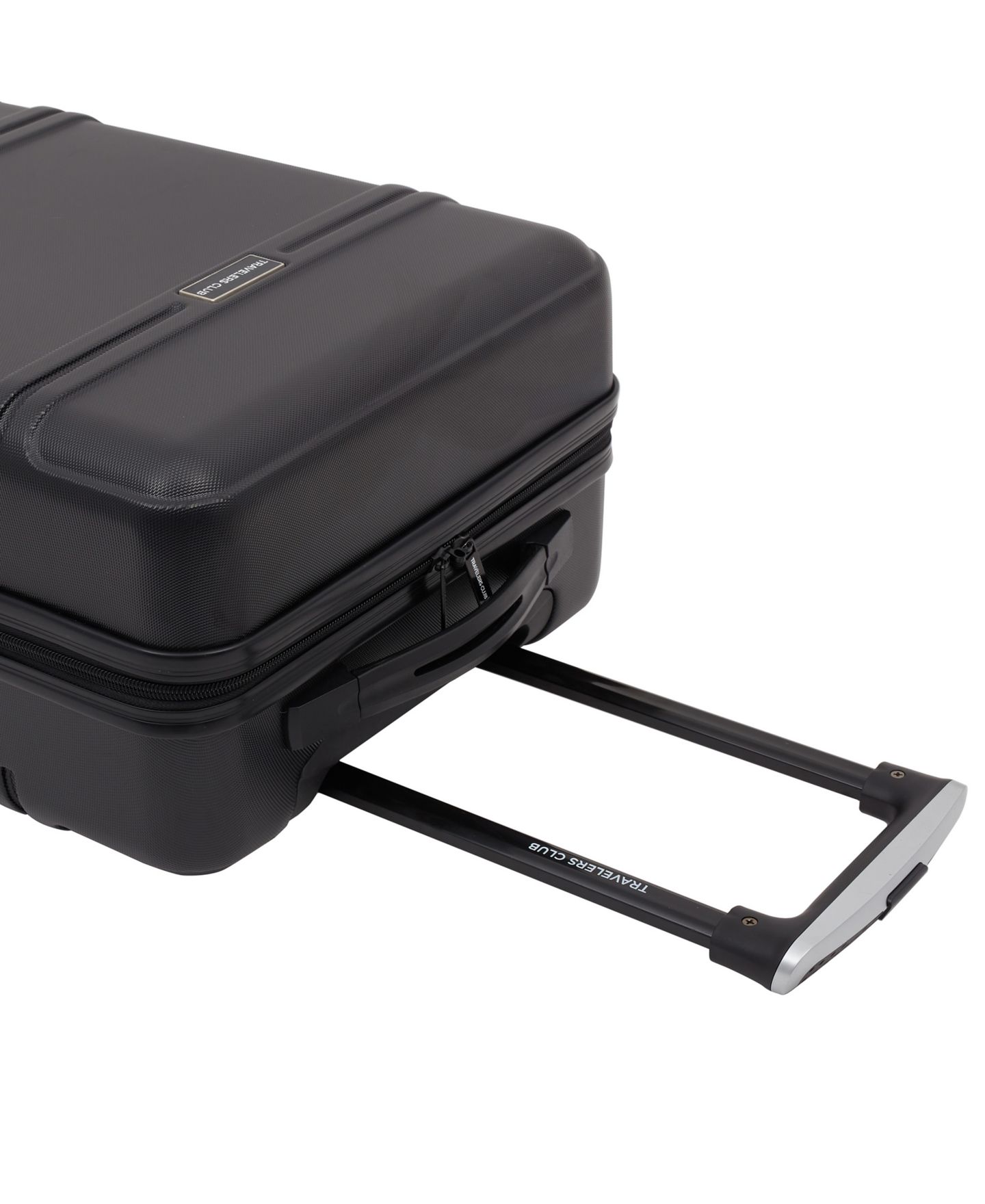 Чемодан Travelers Club Skyline Collection 20" Rolling Carry-On with 360 Degree 4-Wheel System, цвет: Чёрный — фото 8