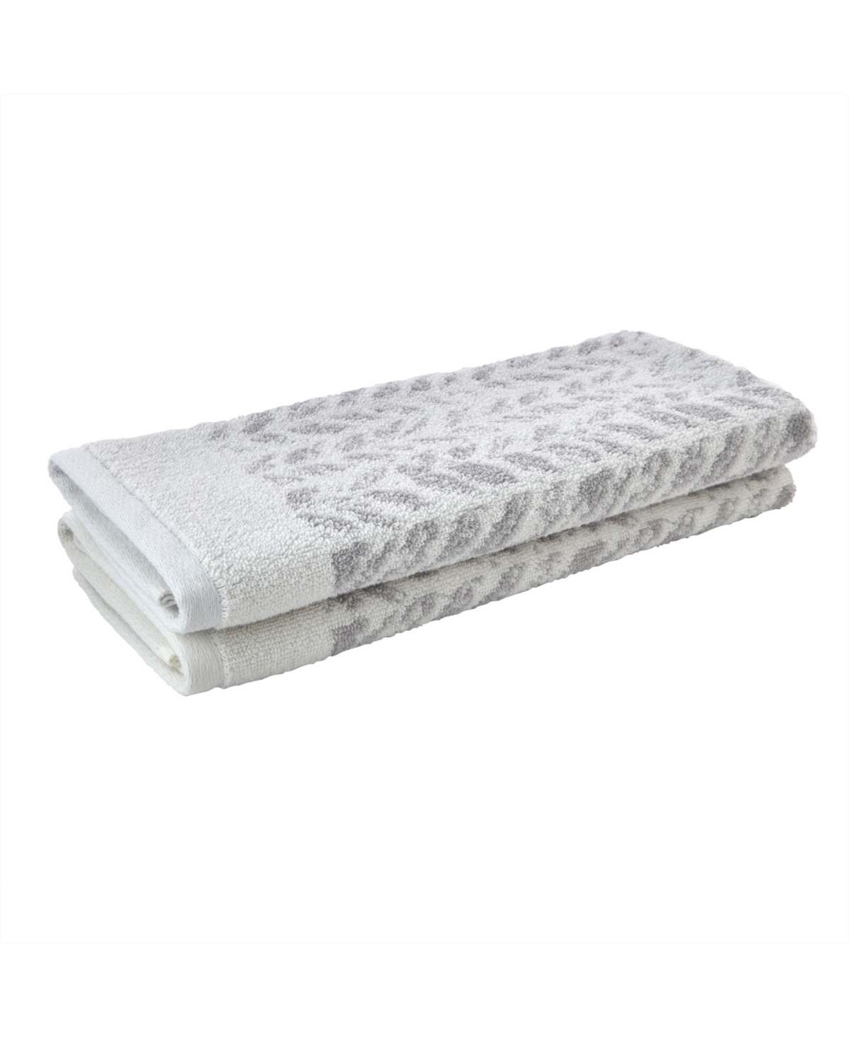 Skl Home Distressed Leaves Turkish Cotton 2 Piece Set, 26