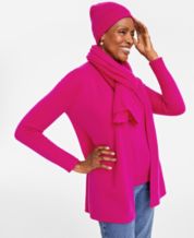 Macys cashmere wrap top
