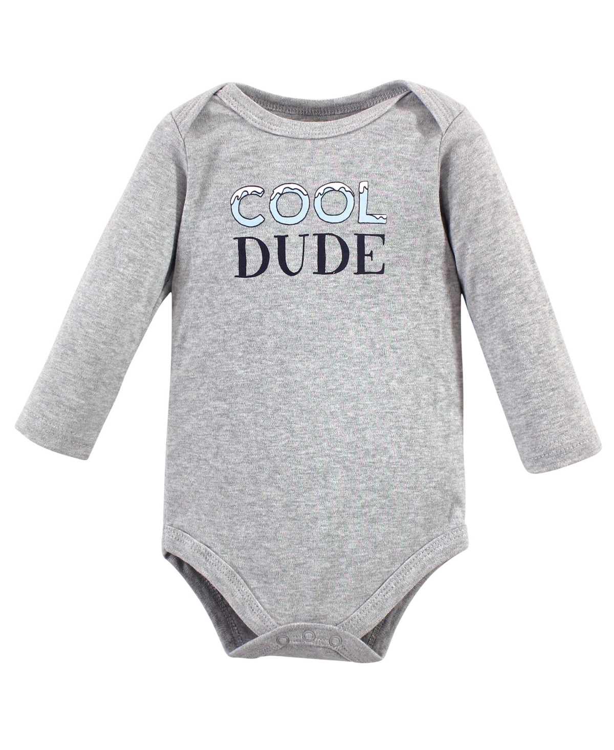 Hudson Baby Baby Boys Cotton Long-Sleeve Bodysuits 5pk,- Polar bear