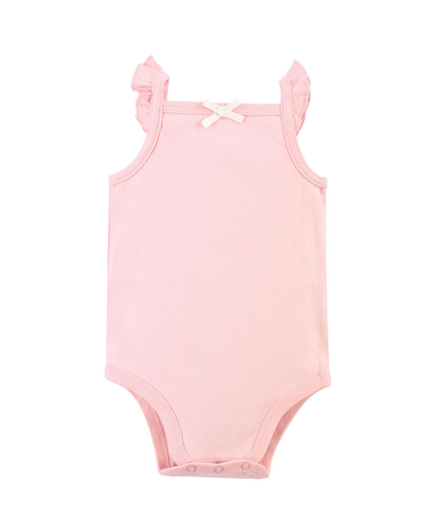 Baby Girls 5Pk Natural Sleeveless Bodysuits