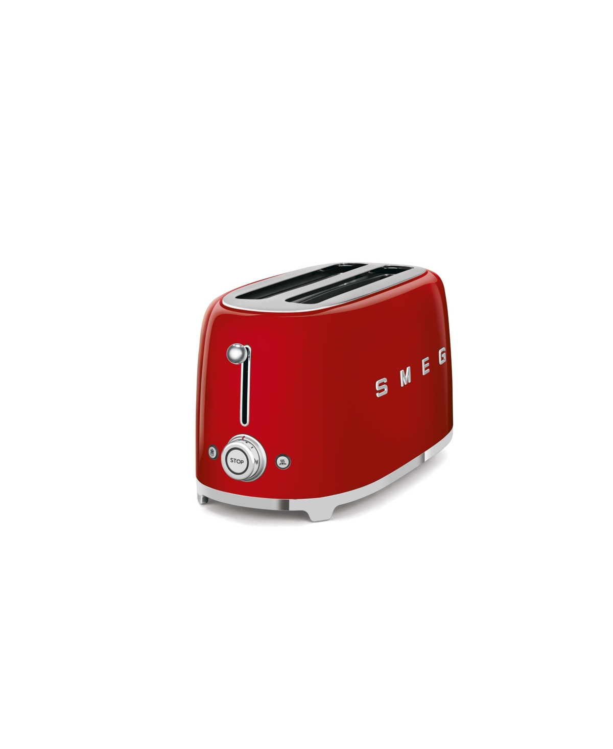 Smeg Retro 4-slice Toaster In Red