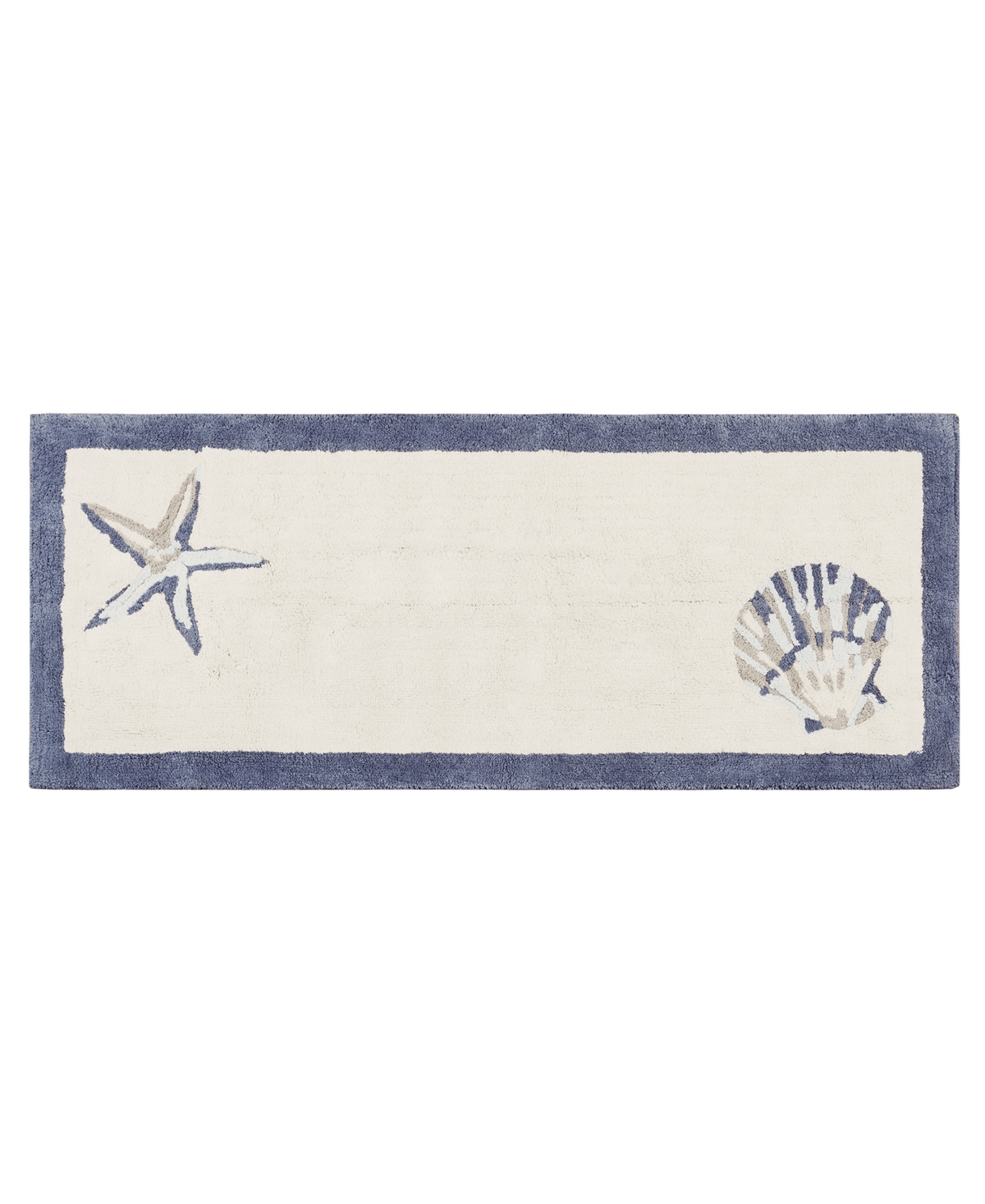 Madison Park Bayside Tufted Cotton Bath Runner,