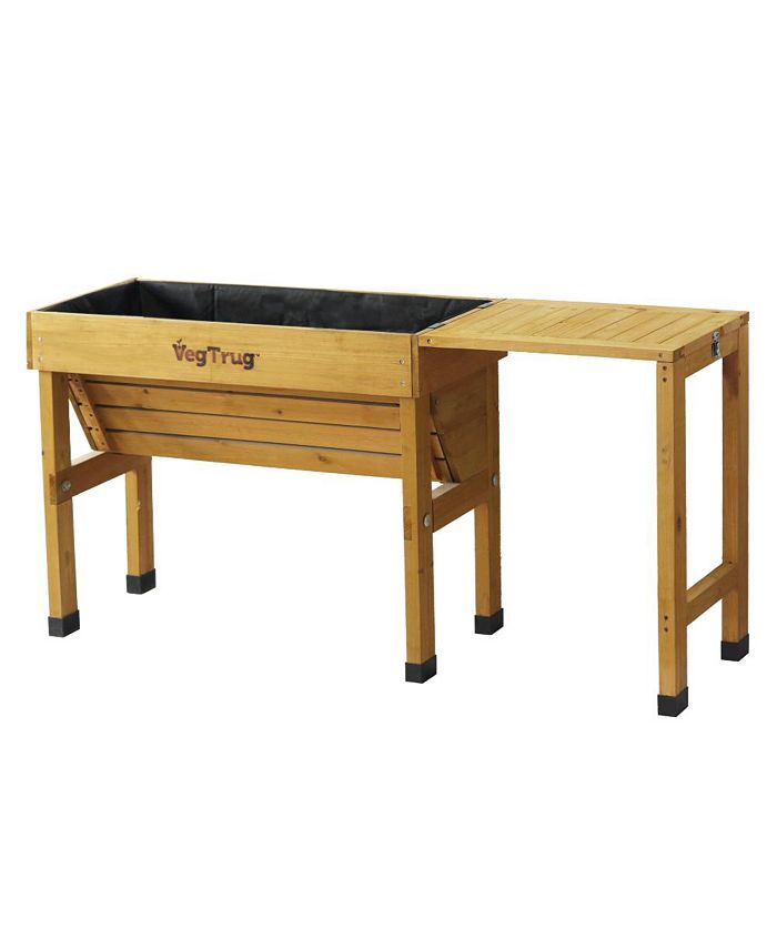 VegTrug Wall Hugger Side Table Natural (FSC 100) Macy's