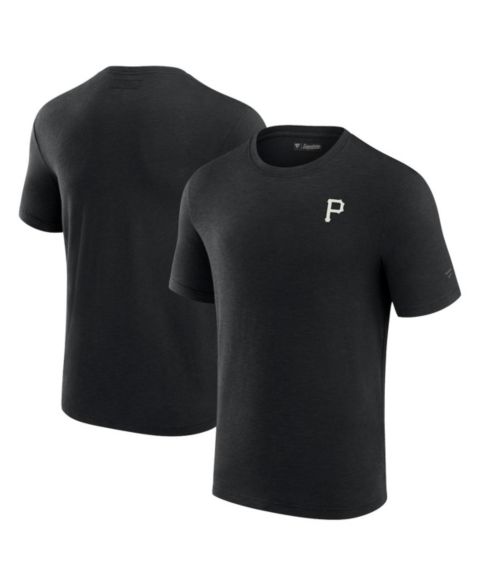 Мужская футболка Fanatics Signature Black Pittsburgh Pirates Modal Short Sleeve