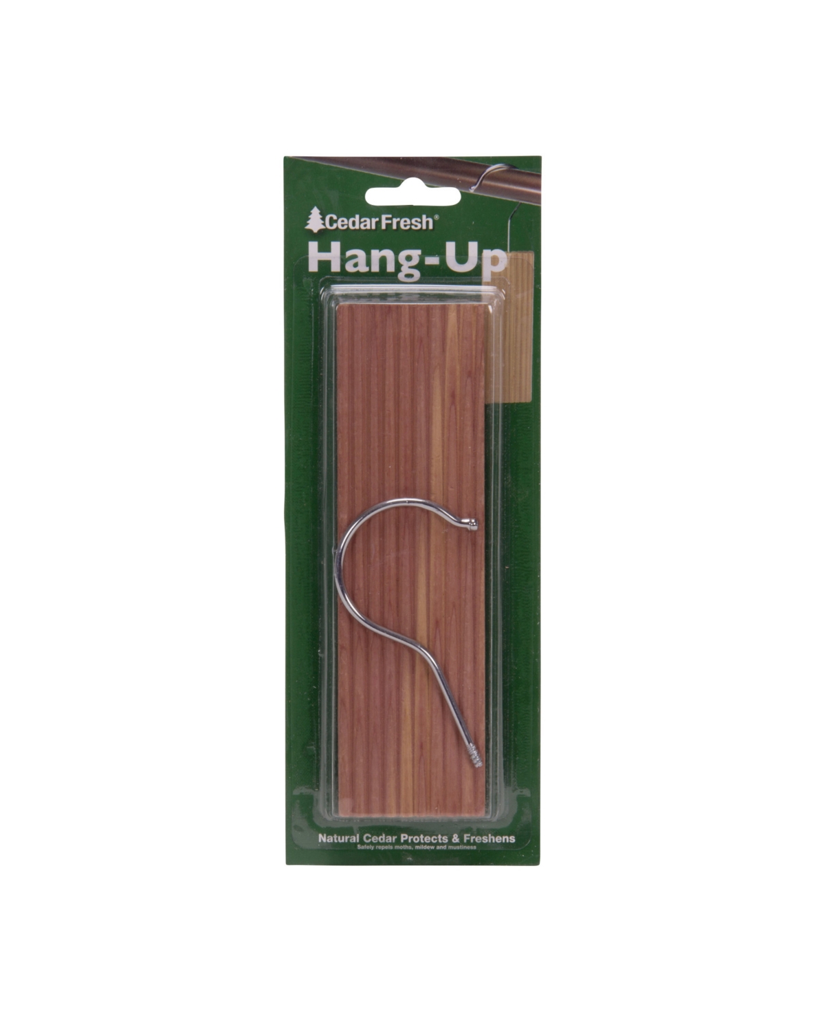 Shop Household Essentials Cedar Hang Up With Hooks In Natural