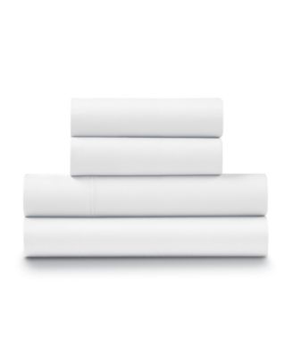 Percale Cool and Crisp 100% Cotton 4-Pc. Sheet Set, California King
