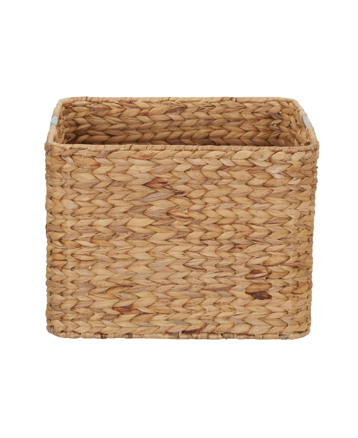 Shop Household Essentials Hyacinth Storage Cube In Natural